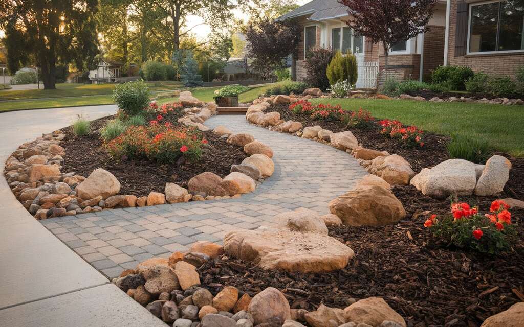 Mulch Installation project 1 in University Park